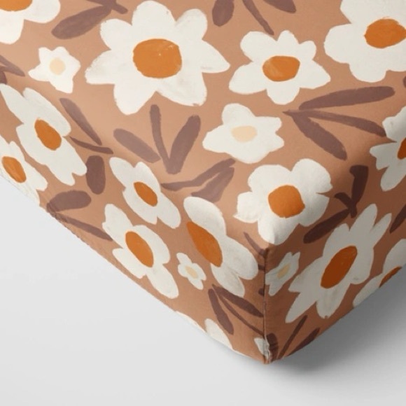 Little sleepies 🌼 DAISY DAYDREAM crib sheet - Picture 1 of 2